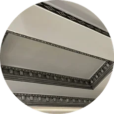 C - كرانيش مزخرفة