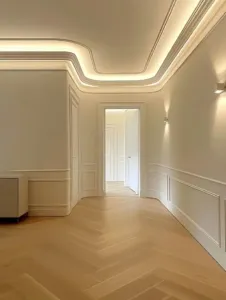 تصميمات كرانيش فيوتك 2026 – أحدث أشكال الديكور المودرن للأسقف