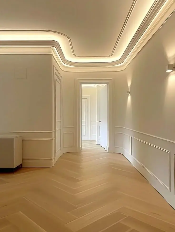 تصميمات كرانيش فيوتك 2026 – أحدث أشكال الديكور المودرن للأسقف